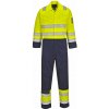 PORTWEST HI-VIS MODAFLAME MV28 / Nehorľavá reflexná kombinéza, antistatická - HV žltá/námorná modrá 5XL PORTWEST HI-VIS MODAFLAME MV28 / Nehorľavá reflexná kombinéza, antistatická - HV žltá/námorná modrá 5XL