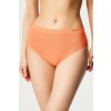 Gina Klasické nohavičky Bamboo so širokým bokom oranžová
