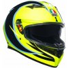 Prilba AGV K-3 L Rossi Phillip Island 2005 E2206 Prilba AGV K-3 L Rossi Phillip Island 2005 E2206