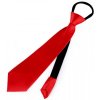 Saténová párty kravata jednofarebná - 1 ks 4 červená Saténová párty kravata jednofarebná - 1 ks 4 červená