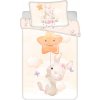 Jerry Fabrics Obliečky do postieľky 100x135 + 40x60 cm - Bunny Star Jerry Fabrics Obliečky do postieľky 100x135 + 40x60 cm - Bunny Star