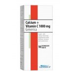 Generica Calcium + Vitamin C 1000 mg eff 10tbl