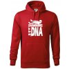 Swimming is in my DNA - Mikina pánska Cape s kapucňou - 2XL ( Červená ) Swimming is in my DNA - Mikina pánska Cape s kapucňou - 2XL ( Červená )