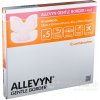 Allevyn Gentle Border Heel Krytie na rany 23 x 23,2 cm adhezívne penové krytie so silikónovým gélom 5 ks Allevyn Gentle Border Heel Krytie na rany 23 x 23,2 cm adhezívne penové krytie so silikónovým gélom 5 ks