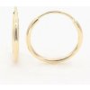 KA OE602 - Zlaté náušnice krúžky KA OE602 - Zlaté náušnice krúžky