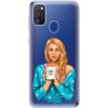 Odolné silikónové puzdro iSaprio - Coffe Now - Redhead - Samsung Galaxy M21 Odolné silikónové puzdro iSaprio - Coffe Now - Redhead - Samsung Galaxy M21