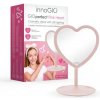 GIOperfect Kozmetické zrkadlo Pink Heart GIOperfect Kozmetické zrkadlo Pink Heart