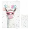 CEBA BABY Podložka prebaľovacia cestovná (60x40) Basic Crazy Lama CEBA BABY Podložka prebaľovacia cestovná (60x40) Basic Crazy Lama