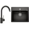Blanco SET 07-C 25 LEGRA 6 ČERNÁ + MIDA ČERNÁ Blanco SET 07-C 25 LEGRA 6 ČERNÁ + MIDA ČERNÁ