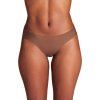 Under Armour | Pure Stretch 3-Pack No Show Thong | hnedá| L Under Armour | Pure Stretch 3-Pack No Show Thong | hnedá| L