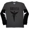 Nirvana In Utero Mono Sleeve Print Charcoal Grey & Black