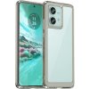 Akrylové hybridné TPU puzdro pre Motorola Edge 40 Neo priehľadná-šedá Akrylové hybridné TPU puzdro pre Motorola Edge 40 Neo priehľadná-šedá