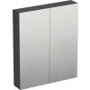 Zrkadlová skrinka bez osvetlenia Jungborn TRENTA 60 x 14,4 x 72 cm antracit matný Zrkadlová skrinka bez osvetlenia Jungborn TRENTA 60 x 14,4 x 72 cm antracit matný