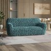 Bielastické poťahy VELVET petrolejové trojkreslo (š. 170 - 220 cm) Doprava zadarmo Bielastické poťahy VELVET petrolejové trojkreslo (š. 170 - 220 cm) Doprava zadarmo