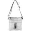 SANDRA dámska crossbody koženková kabelka Sivá SANDRA dámska crossbody koženková kabelka Sivá