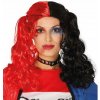 PAROCHŇA COPÍKY ČERVENO-ČIERNA COSPLAY HARLEY QUINN PAROCHŇA COPÍKY ČERVENO-ČIERNA COSPLAY HARLEY QUINN
