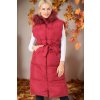 Z6744 DEWBERRY WOMEN'S VEST-DARK BURGUNDY fuchsiová XL dewberry 2465430604477 Z6744 DEWBERRY WOMEN'S VEST-DARK BURGUNDY fuchsiová XL dewberry 2465430604477