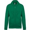 KARIBAN VINTAGE K479 / Mikina s kapucňou na zips - kelly green M KARIBAN VINTAGE K479 / Mikina s kapucňou na zips - kelly green M