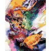 ZUTY Maľovanie podľa čísel - FAREBNÉ KORYTNAČKY VO VODE Rámovanie: bez rámu a bez vypnutia plátna, Rozmer: 80x100 cm ZUTY Maľovanie podľa čísel - FAREBNÉ KORYTNAČKY VO VODE Rámovanie: bez rámu a bez vypnutia plátna, Rozmer: 80x100 cm