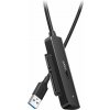 Redukcia Ugreen USB 3.0 to SATA III Adapter Cable for 2.5“ HDD/SSD Black 0.5m (70609) Redukcia Ugreen USB 3.0 to SATA III Adapter Cable for 2.5“ HDD/SSD Black 0.5m (70609)