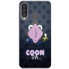Picasee silikónový prehľadný obal pre Huawei P30 Lite - COONDA chlupatka - tmavá Picasee silikónový prehľadný obal pre Huawei P30 Lite - COONDA chlupatka - tmavá