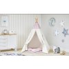 Detský stan Tipi guličky ružový/béžový Detský stan Tipi guličky ružový/béžový