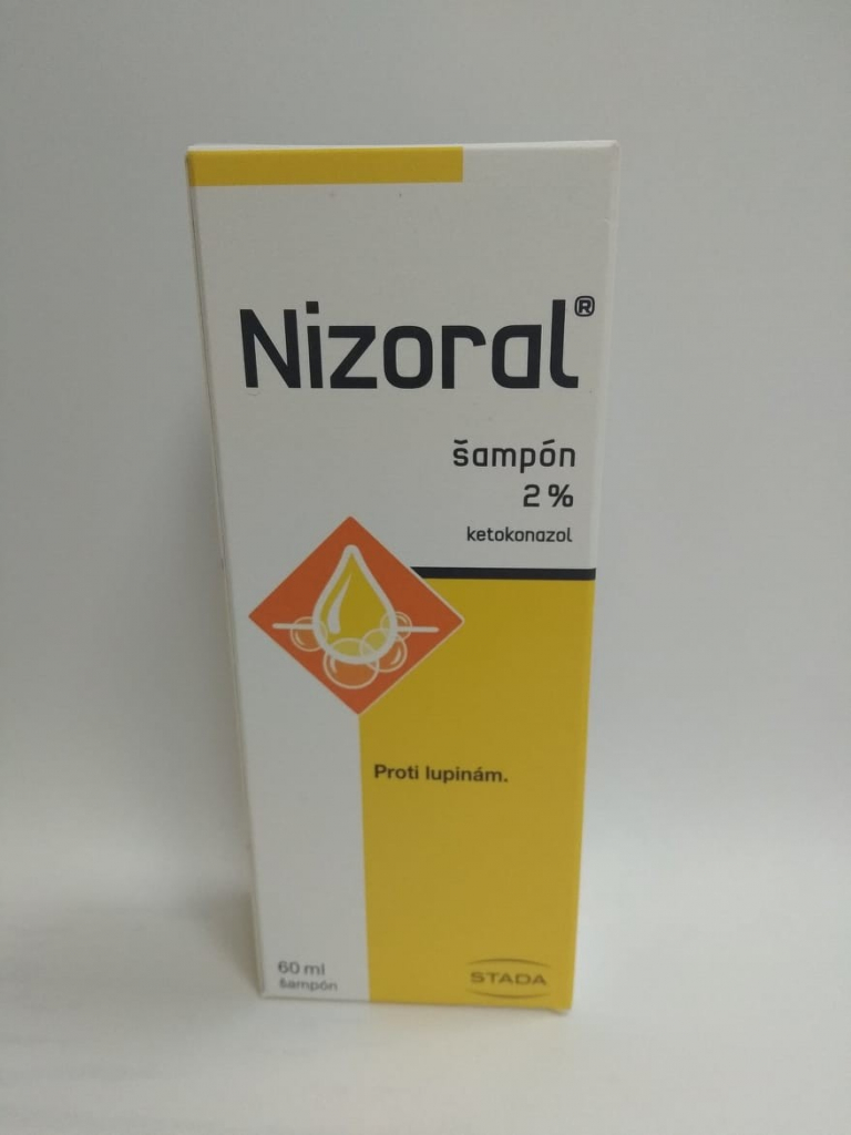 Nizoral šampón 2% shp.1 x 60 ml