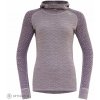 Devold Kvitegga Merino 230 Hoodie dámske tričko, orchid S Devold Kvitegga Merino 230 Hoodie dámske tričko, orchid S