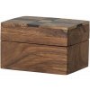 Hnedý dekoratívny drevený úložný box 6,5x4,5x4 cm Cemile – Bloomingville Hnedý dekoratívny drevený úložný box 6,5x4,5x4 cm Cemile – Bloomingville