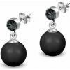 Swarovski e. náušnice West Bay čierne perly 3431 Swarovski e. náušnice West Bay čierne perly 3431