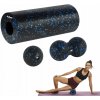 Sada valčekov na masáž cvičenia roller duoball 3 prvky EPP REBEL Sada valčekov na masáž cvičenia roller duoball 3 prvky EPP REBEL