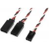 Revtec Y krútený kábel serva Futaba 22AWG 15cm Revtec Y krútený kábel serva Futaba 22AWG 15cm