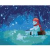 Diamondi Diamantové maľovanie - ĽADOVÝ MEDVEĎ NA RYBÁCH V ZIME Rámovanie: vypnuté plátno na rám, Rozmer: 40x50 cm Diamondi Diamantové maľovanie - ĽADOVÝ MEDVEĎ NA RYBÁCH V ZIME Rámovanie: vypnuté plátno na rám, Rozmer: 40x50 cm