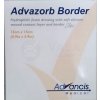 ADVAZORB BORDER krytie na rany samopriľnavé, atraumatické 15x15 cm, 1x10 ks ADVAZORB BORDER krytie na rany samopriľnavé, atraumatické 15x15 cm, 1x10 ks