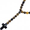 Glosery náhrdelník v tvare ruženca s lesknúcim krížikom a disko guľami od Swarovski®, tigrie oko 6-8mm Dĺžka: 60cm, Krížik: bez krížika, Typ korálok / veľkosť: tigrie oko - 6mm Glosery náhrdelník v tvare ruženca s lesknúcim krížikom a disko guľami od Swarovski®, tigrie oko 6-8mm Dĺžka: 60cm, Krížik: bez krížika, Typ korálok / veľkosť: tigrie oko - 6mm