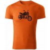 T-ričko BMW R nineT pánske tričko Farba trička: Oranžová, Veľkosť: L T-ričko BMW R nineT pánske tričko Farba trička: Oranžová, Veľkosť: L