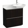 Laufen Základná skrinka pod umývadlo 76,9 cm, tmavohnedý jilm H4030021102631 Laufen Základná skrinka pod umývadlo 76,9 cm, tmavohnedý jilm H4030021102631