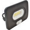 TRACON SMD reflektor so snímačom pohybu, čierny ,TRACON RSMDLM10 TRACON SMD reflektor so snímačom pohybu, čierny ,TRACON RSMDLM10