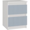 Nočný stolík Malwa M2 ARTESO BLUE / Modrá Nočný stolík Malwa M2 ARTESO BLUE / Modrá