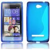 PUZDRO HTC 8S SILICON MODRE VZOR S PUZDRO HTC 8S SILICON MODRE VZOR S