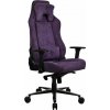 AROZZI herní židle VERNAZZA Soft Fabric Purple/ povrch Elastron/ fialová AROZZI herní židle VERNAZZA Soft Fabric Purple/ povrch Elastron/ fialová