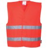 Reflexná vesta Two Band Červená Reflexná vesta Two Band Červená