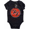 detské body ROCK OFF Foo Fighters FF Logo Čierna