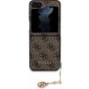 Zadný kryt Guess 4G Charms pre Samsung Galaxy Z Flip5, hnedá Zadný kryt Guess 4G Charms pre Samsung Galaxy Z Flip5, hnedá