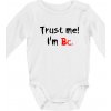 Trust me I´m Bc. / Ver mi som Bc. - Body dojčenské s dlhým rukávom - Dlhý r. do 3 mes ( Biela ) Trust me I´m Bc. / Ver mi som Bc. - Body dojčenské s dlhým rukávom - Dlhý r. do 3 mes ( Biela )