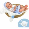 Nines Reborn Baby plaváčik chlapec 37 cm Nines Reborn Baby plaváčik chlapec 37 cm