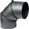 Dymové koleno nastaviteľné 90° 150 mm 2 mm Dymové koleno nastaviteľné 90° 150 mm 2 mm