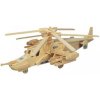 Woodcraft Drevené 3D puzzle Vrtuľník KA-50 Woodcraft Drevené 3D puzzle Vrtuľník KA-50