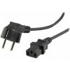 PremiumCord Kabel síťový 230V k počítači 10m kpsp10 PremiumCord Kabel síťový 230V k počítači 10m kpsp10