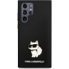 Púzdro Karl Lagerfeld Liquid Silicone Choupette NFT Samsung Galaxy S23 Ultra